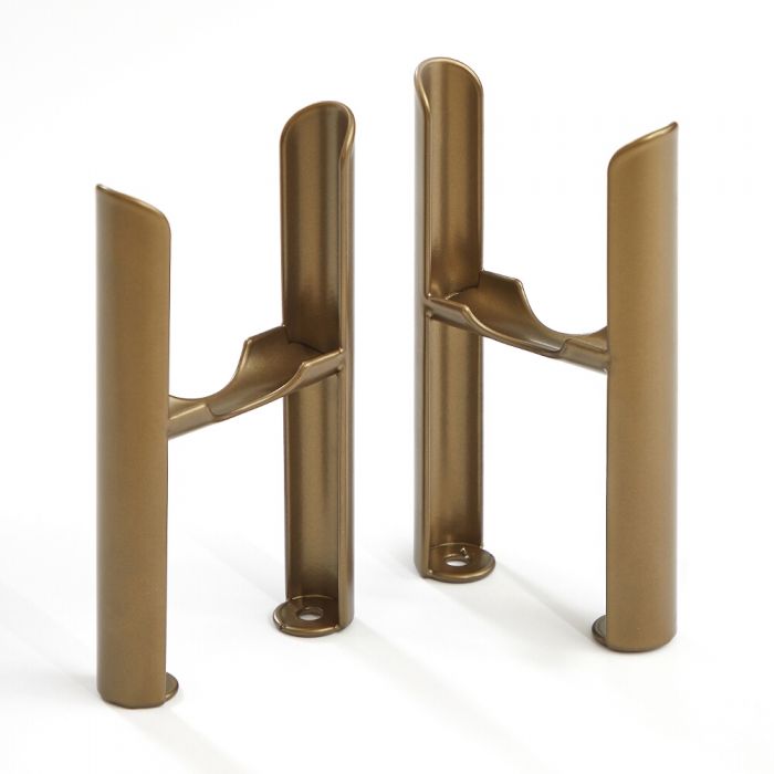 Milano Windsor - Traditional 3 Column Windsor Radiator Feet – Metallic Bronze