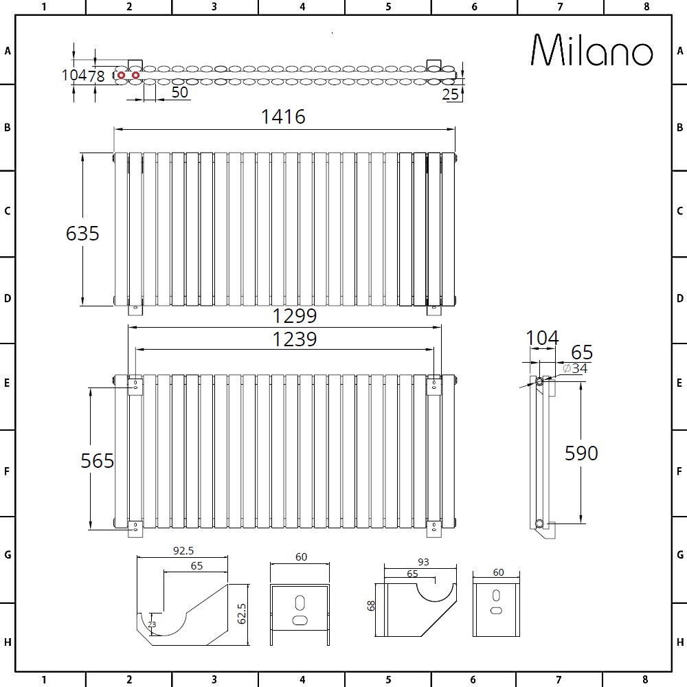 product dimensions