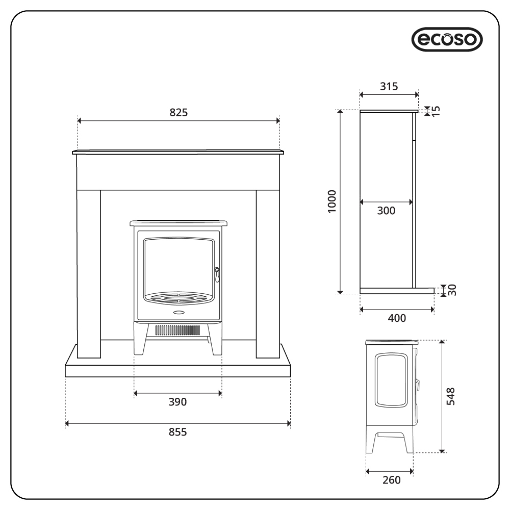 product dimensions