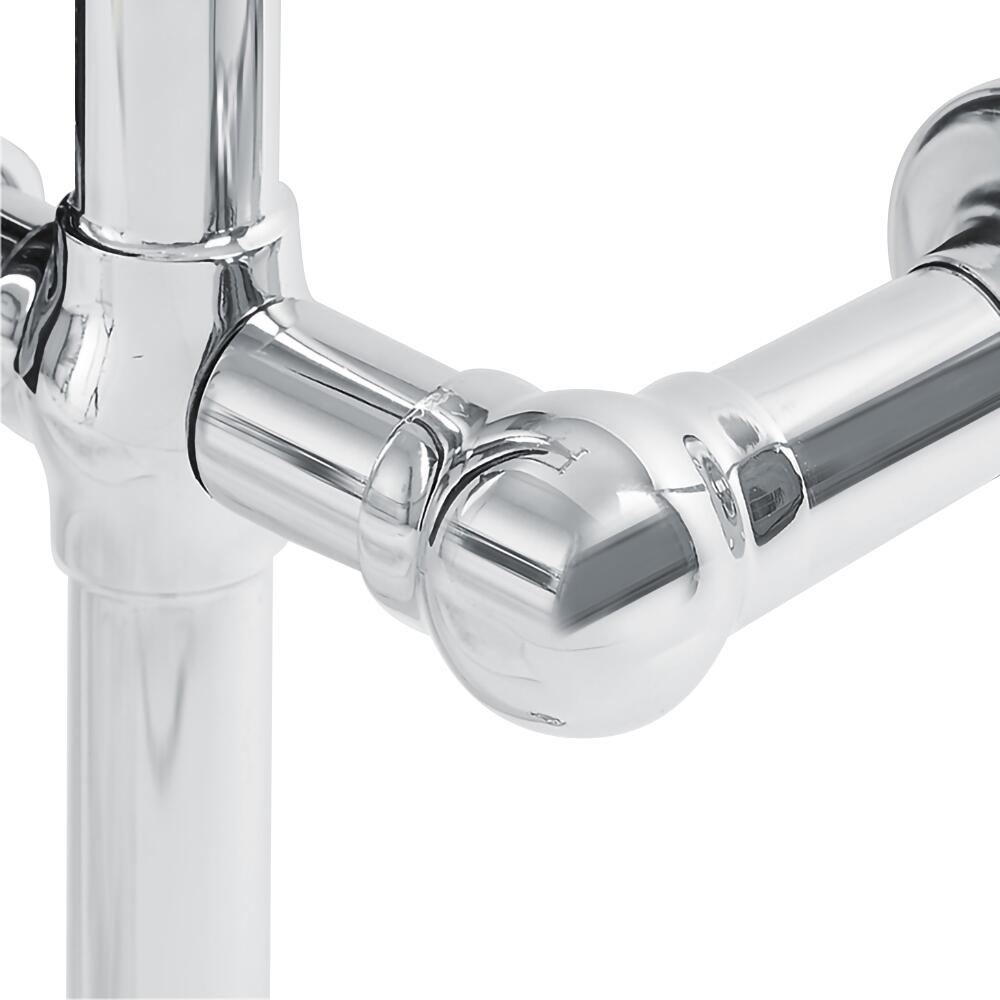 Milano Elizabeth - Traditional Chrome Heating Element Cable Masking Cover