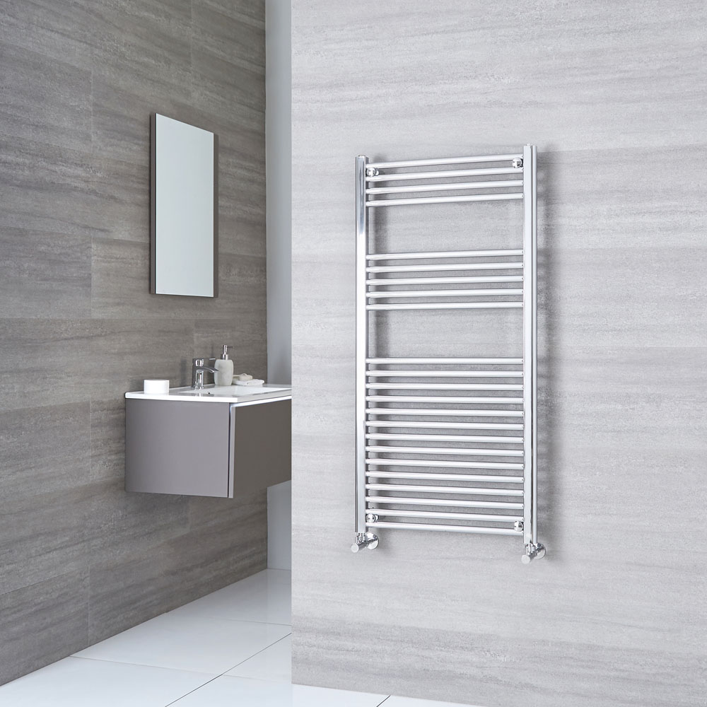 Kudox - Premium Flat Heated Towel Rail 1200mm x 600mm