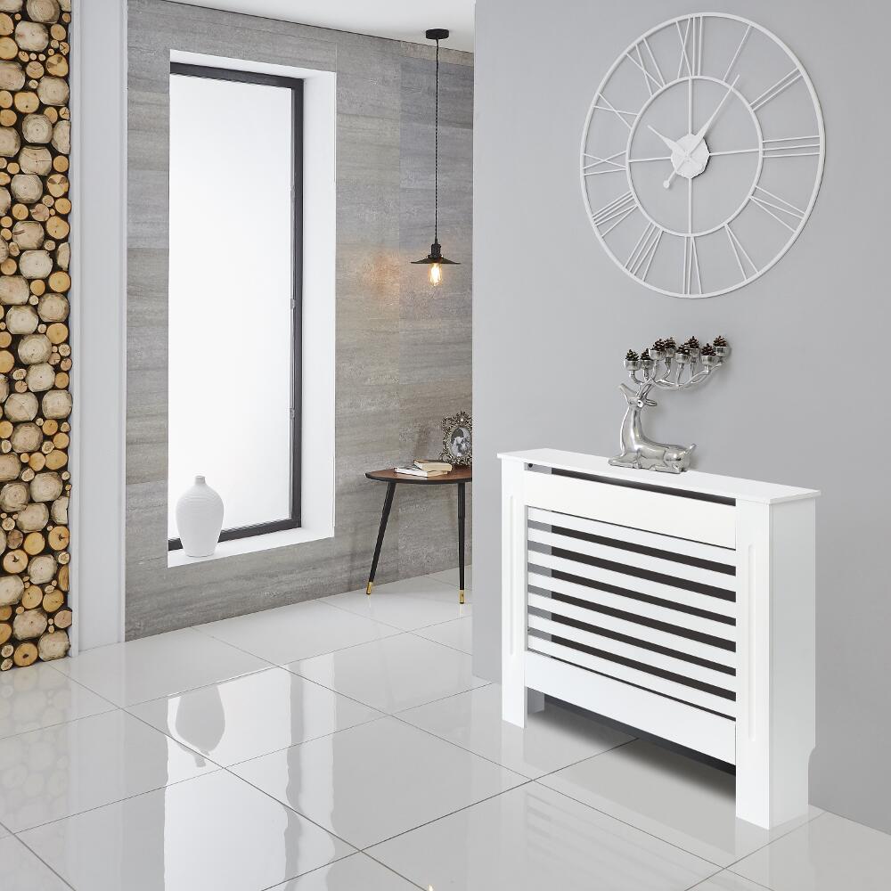 Milano Elstree - White Radiator Cabinet - 815mm x 1120mm