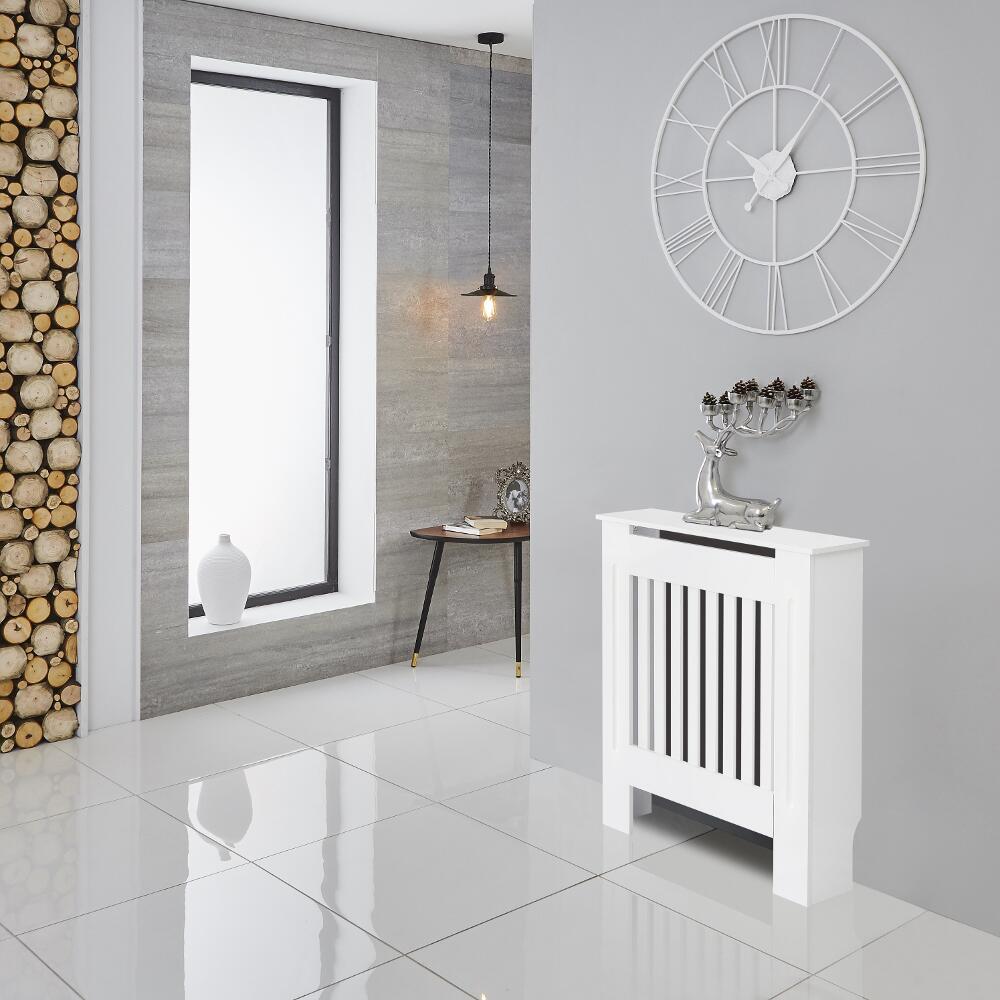 Milano Ealing - White Radiator Cabinet - 815mm x 780mm