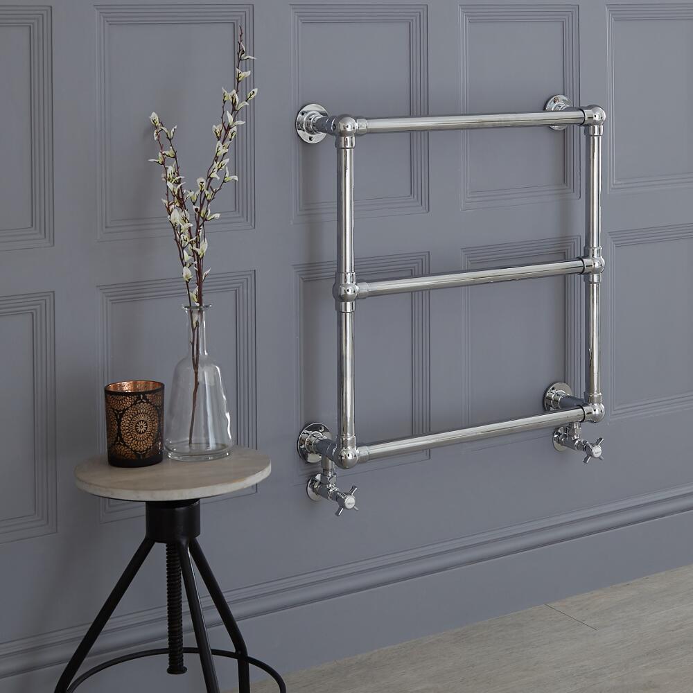 Milano Derwent - Traditional Heated Towel Rail 685mm x 685mm