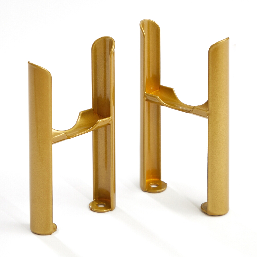 Milano Windsor - Traditional 3 Column Windsor Radiator Feet – Metallic Gold