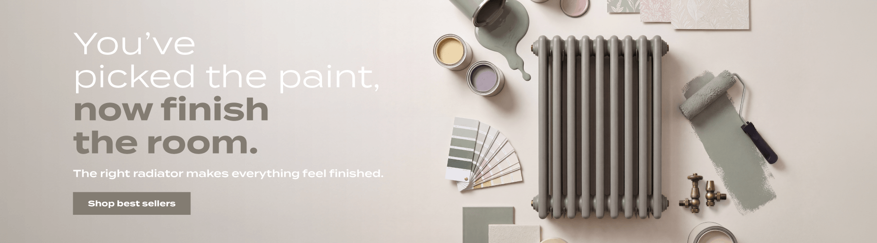 You’ve picked the paint, now finish the room. The right radiator makes everything feel finished. Shop best sellers