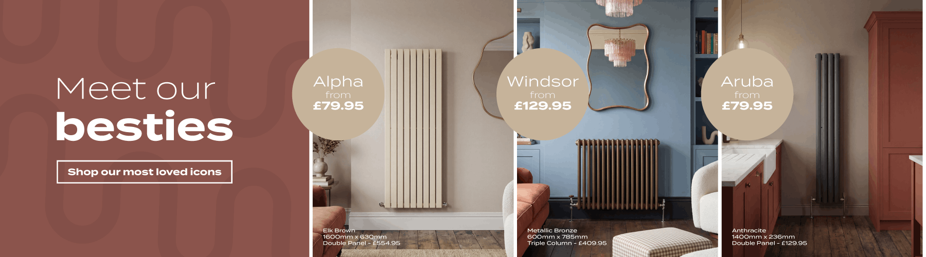 Wall jewelry for every room.  Shop our most-loved icons.