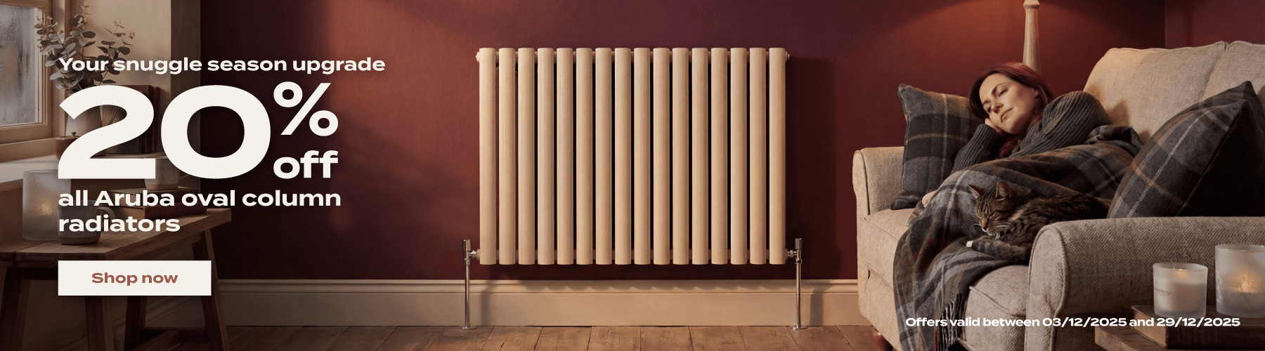 20% off all Aruba radiators