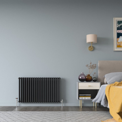 Black Horizontal Radiators
