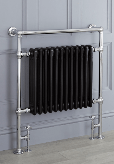 traditional heated towel rail
