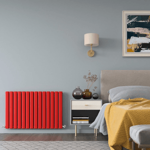 Shop coloured horizontal radiators - explore a wide range of horizontal coloured radiators to add a pop of exciting colour to your home heating.