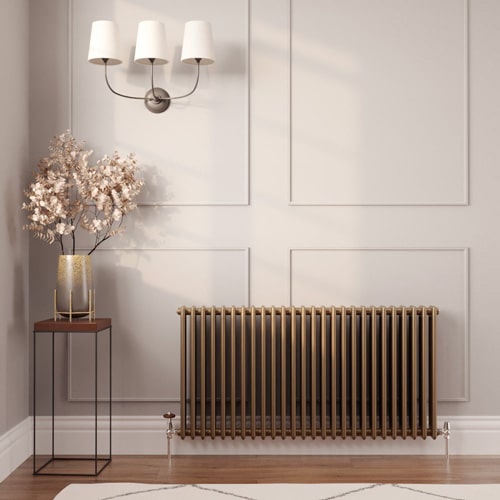 Milano Windsor Metallic Horizontal Triple Column Radiator