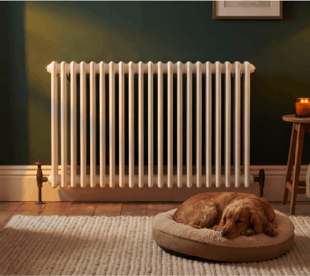 Comparison of electric and central heating radiators