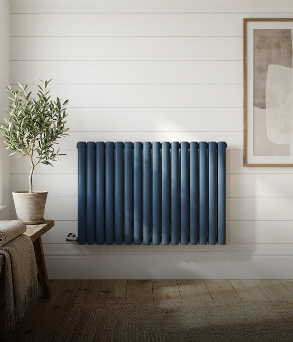Electric radiator wired into a wall - no central heating required